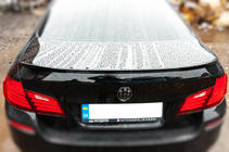 BMW 5. rad F10/F11 2010–2016 Lip spojler LIP V2 (1234 Upgrade, čierny) fotografia 3