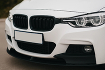 BMW rad 3 F30/F31 2012–2019 Obličky M-Look (matná čierna) fotografia 1