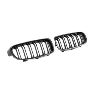 Obličky M-Look (matná čierna) BMW rad 3 F30/F31 2012–2019 fotografia 4