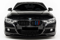 BMW rad 3 F30/F31 2012–2019 M-Look obličkové mriežky (M-Color) fotografia 1