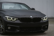 BMW 4 séria F32/F33/F36 2012–2020 Obličky M-Look (matná čierna) fotografia 1