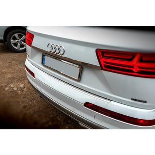 Chrómová lišta nad ŠPZ (nerez) Audi Q7 2015–2026 fotografia 3