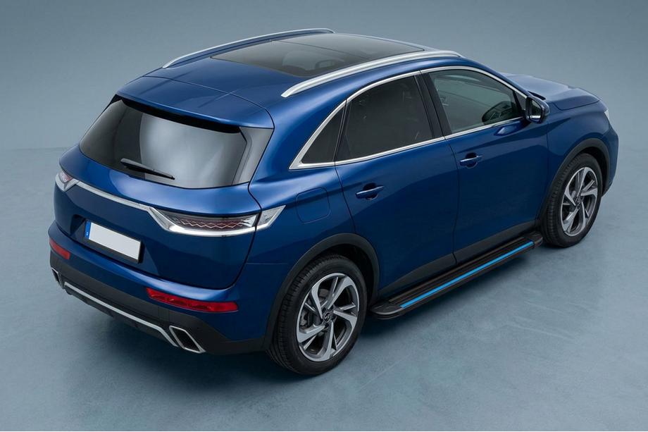 DS 7 Crossback 2017–2022 Bočné nášľapy Maya Blue (2 ks, hliník) Image