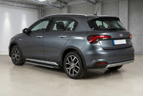 Fiat Tipo Cross 2021– Bočné nášľapy Bosphorus Grey (2 ks, hliník) fotografia 1