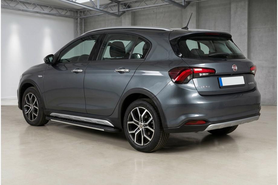 Fiat Tipo Cross 2021– Bočné nášľapy Bosphorus Grey (2 ks, hliník) Image