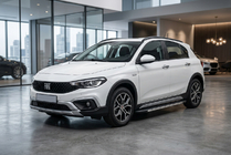 Fiat Tipo Cross 2021– Bočné nášľapy Duru (2 ks, hliník) fotografia 1
