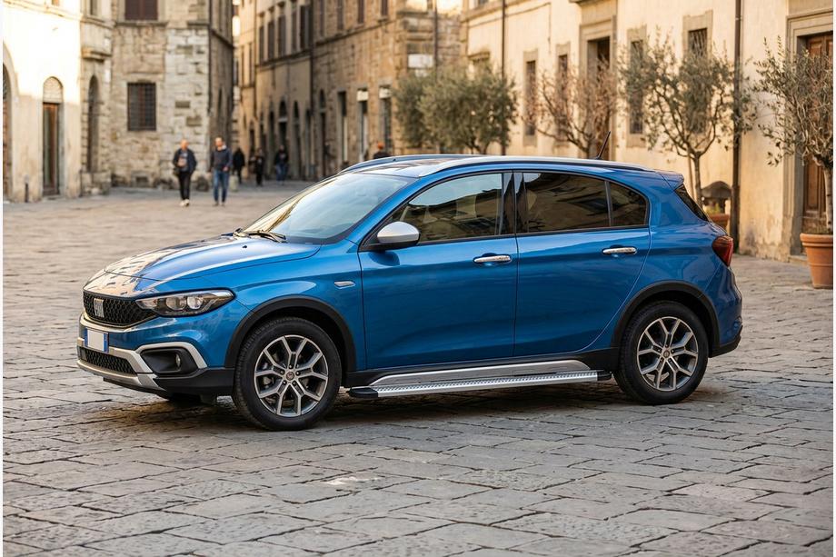Fiat Tipo Cross 2021– Bočné nášľapy Maya V2 (2 ks, hliník) Image