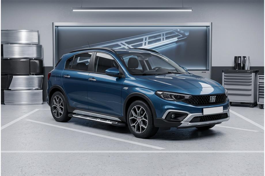 Fiat Tipo Cross 2021– Bočné nášľapy Sunrise (2 ks, hliník) Image