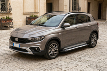 Fiat Tipo Cross 2021– Bočné prahy Line (2 ks, hliník) fotografia 1