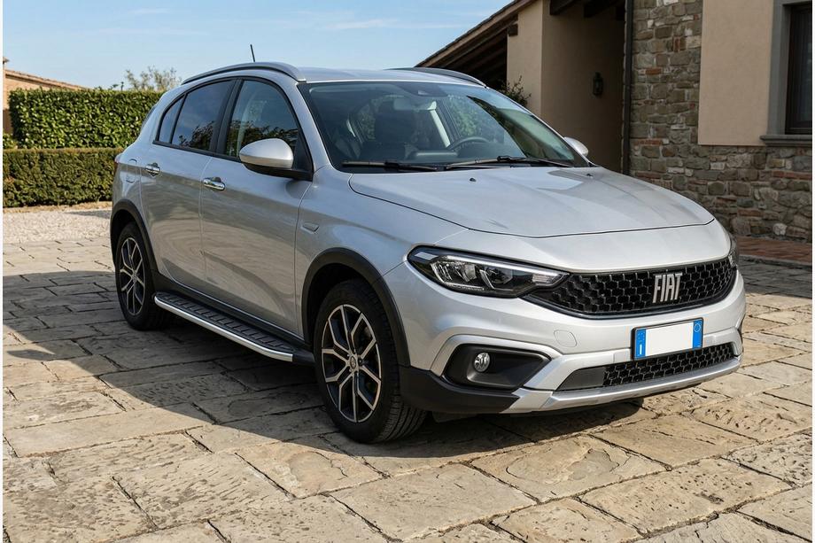 Fiat Tipo Cross 2021– Bočné nášľapy Fullmond (2 ks, hliník) Image