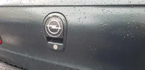 Opel Omega B 1994–2003 Emblém Turecko Rovná zadná strana (73 mm) fotografia 4