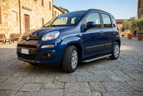 Fiat Panda 2011–2023 Bočné nášľapy BlackLine (2 ks, hliník) fotografia 1