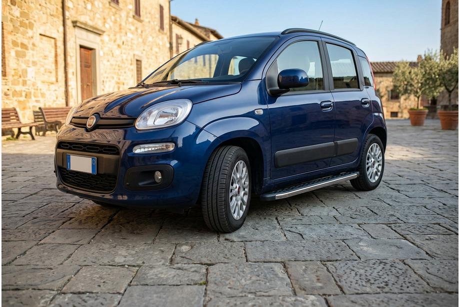 Fiat Panda 2011–2023 Bočné nášľapy BlackLine (2 ks, hliník) Image