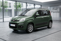 Fiat Panda 2011–2023 Bočné nášľapy RedLine V1 (2 ks, hliník) fotografia 1