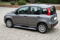 Fiat Panda 2011–2023 Bočné nášľapy Tayga V2 (2 ks, hliník) fotografia 1