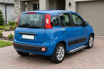 Fiat Panda 2011–2023 Bočné nášľapy Rainbow (2 ks, hliník) fotografia 1
