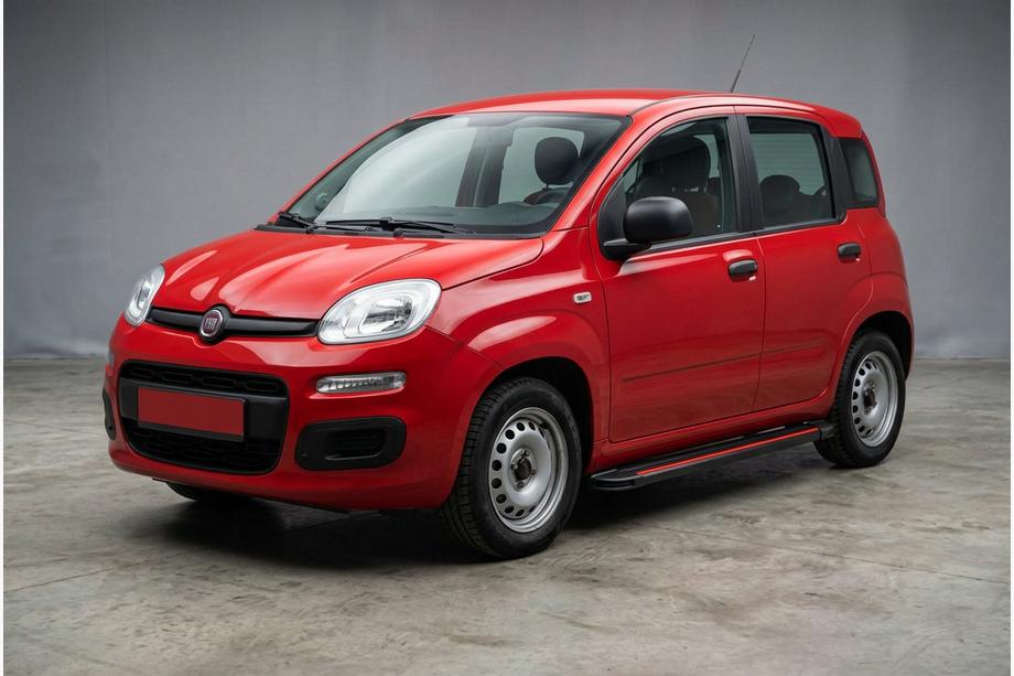 Fiat Panda 2011–2023 Bočné nášľapy Maya Red (2 ks., hliník) Image