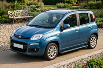 Fiat Panda 2011–2023 Bočné nášľapy Maya Blue (2 ks, hliník) fotografia 1
