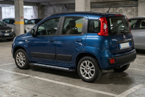 Fiat Panda 2011–2023 Bočné nášľapy Vision New Black (2 ks, hliník) fotografia 1