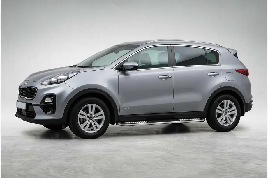 Kia Sportage 2021– Bočné nášľapy Tayga V2 (2 ks, hliník) Fotografia 1