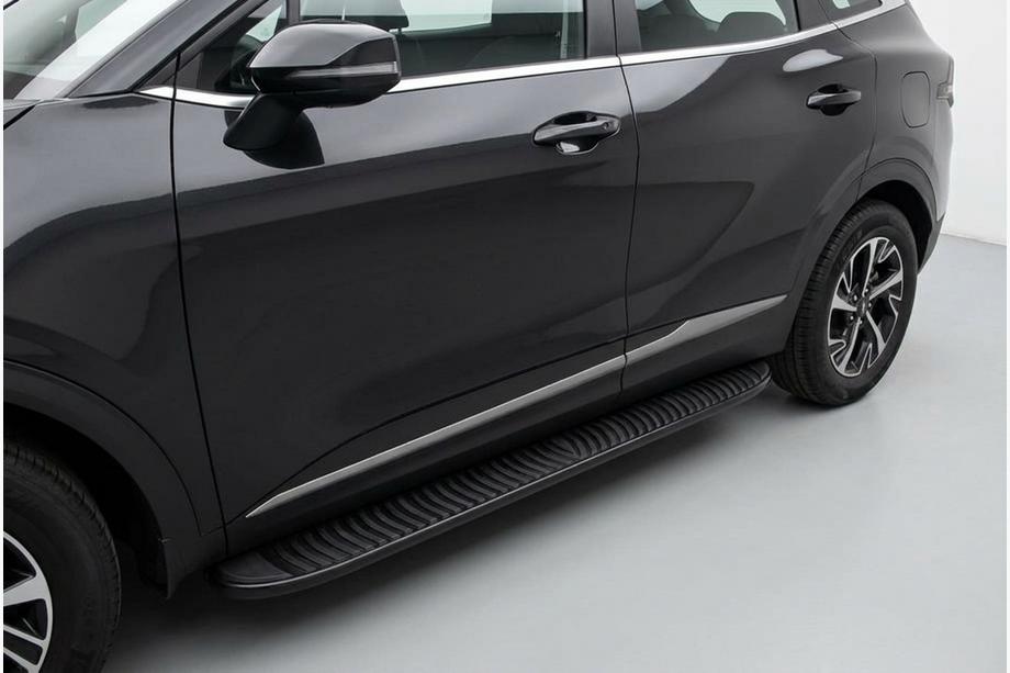 Kia Sportage 2021– Bočné prahy Tayga Black (2 ks, hliník) Image