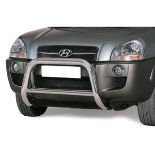 Winbo V2 predný ochranný rám (nerez) Hyundai Tucson JM 2004– fotografia 1