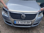 Volkswagen Passat B6 2006–2012 Lišta na kapotu (1 ks, nerez) fotografia 1