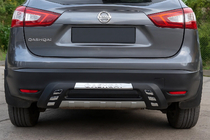 Nissan Qashqai 2014–2021 Zadný difúzor Libao 2014-2016 (plast) fotografia 1