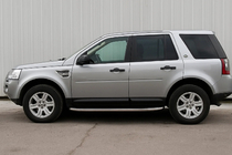 Land Rover Freelander II 2006–2014 Bočné nášľapy Libao (2 ks, hliník) fotografia 3