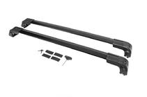 Priečniky na integrované strešné lyžiny, uzamykateľné Strong V2 (2 ks) do 120 cm, sivé fotografia 14