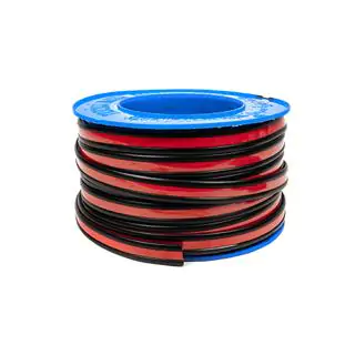 Čierna lišta s červeným prúžkom na meter sal16b (1 meter, 27 mm) fotografia 3