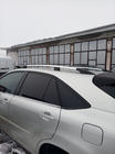 Lexus RX 2003–2009 Chrómové turecké strešné lyžiny Kovové montážne nohy fotografia 4