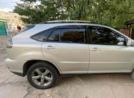 Lexus RX 2003–2009 Chrómové turecké strešné lyžiny Kovové montážne nohy fotografia 1