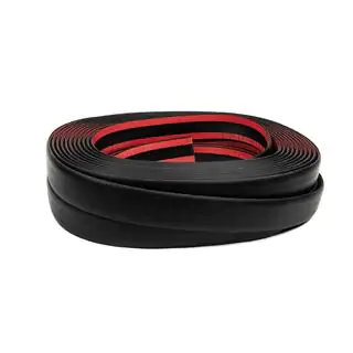 Čierna dverová lišta na meter sal125 (1 meter, 49 mm) fotografia 3