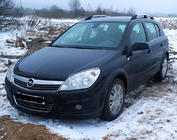 Opel Astra H 2004–2013 Hliníkové strešné lyžiny (HB, chróm) fotografia 3