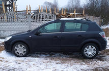 Opel Astra H 2004–2013 Hliníkové strešné lyžiny (HB, chróm) fotografia 4