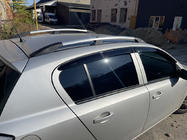 Opel Astra H 2004–2013 Hliníkové strešné lyžiny (HB, chróm) fotografia 9