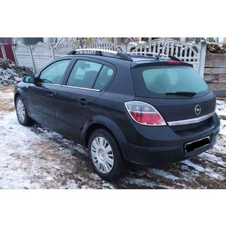 Hliníkové strešné lyžiny (HB, chróm)