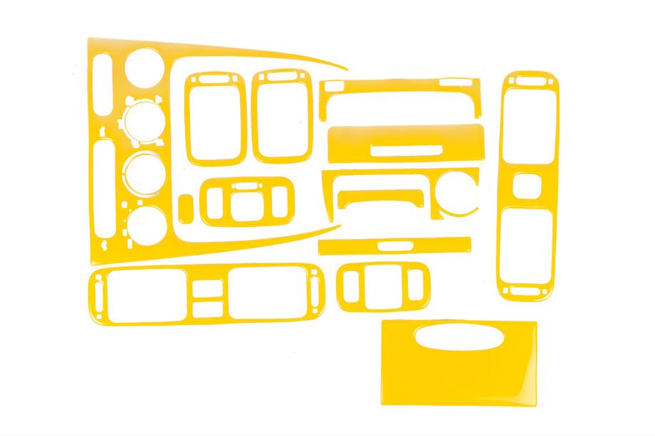 Toyota Corolla 1998–2002 Kryty palubnej dosky 2000-2002 (žltá farba) Image