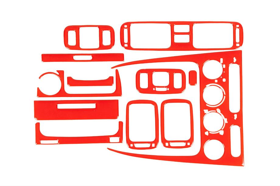 Toyota Corolla 1998–2002 Lišty palubnej dosky 1998-2000 (červená) Image