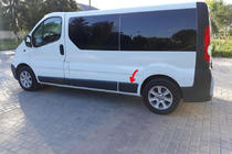 Renault Trafic 2001–2015 Originálna použitá lišta dverí (L4) fotografia 1