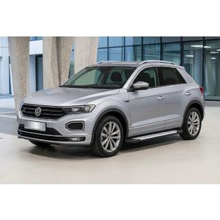 Bočné nášľapy Allmond Grey (2 ks, hliník) Volkswagen T-Roc 2017–2025 fotografia 1