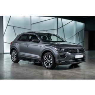 Bočné nášľapy Allmond Black (2 ks, hliník) Volkswagen T-Roc 2017–2025 fotografia 1