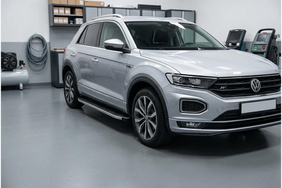 Volkswagen T-Roc 2017–2025 Bočné nášľapy Fullmond (2 ks, hliník) Image