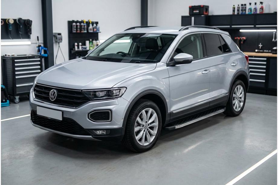 Volkswagen T-Roc 2017–2025 Bočné nášľapy BlackLine (2 ks, hliník) Image