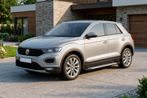 Volkswagen T-Roc 2017–2025 Bočné prahy Line (2 ks, hliník) fotografia 1