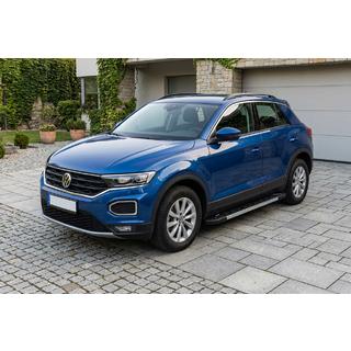 Bočné nášľapy RedLine V1 (2 ks, hliník) Volkswagen T-Roc 2017–2025 fotografia 1