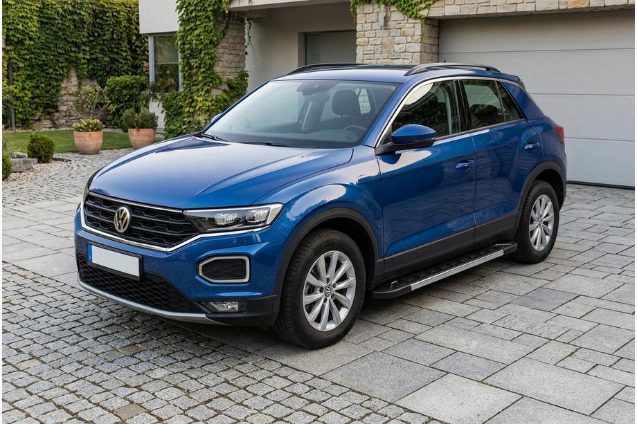 Volkswagen T-Roc 2017–2025 Bočné nášľapy RedLine V1 (2 ks, hliník) Image