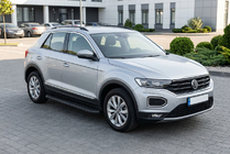 Volkswagen T-Roc 2017–2025 Bočné prahy Tayga Black (2 ks, hliník) fotografia 1