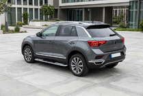 Volkswagen T-Roc 2017–2025 Bočné nášľapy Tayga V2 (2 ks, hliník) fotografia 1